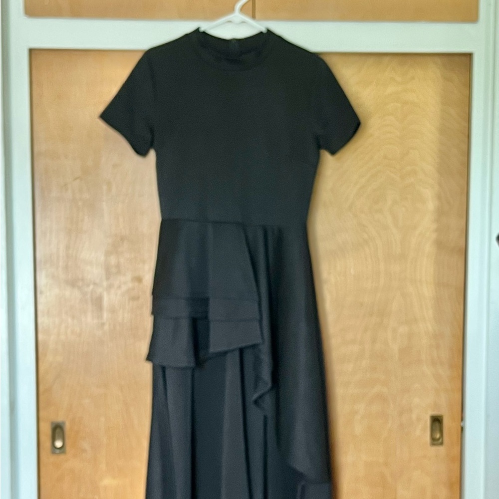 Black Peplum Blouse